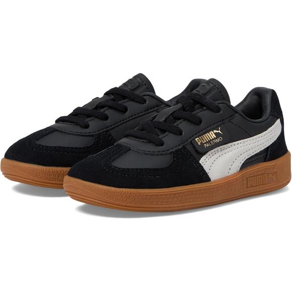 Puma Kids Sneakers in Black and White - Picture 1 of 11